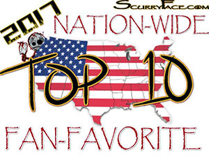 Nationwide Top 10 Fan Favorite